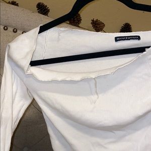 brandy melville off the shoulder top